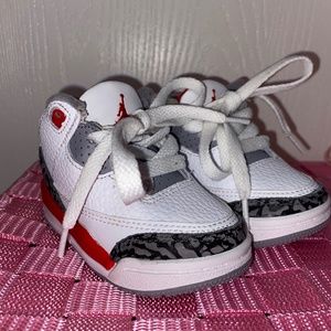 Toddler Retro 3 Fire Red